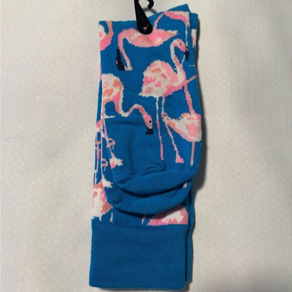 Pink Flamingo Socks Mens Old Navy - Picture 2 of 2